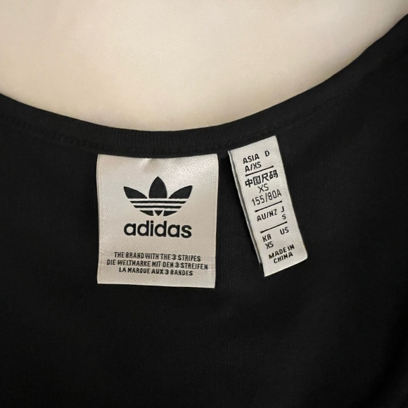 RARE|Adidas Original Balloon Dress- Black- Hong Kong Exclusive|Sporty Chic - Picture 4 of 6
